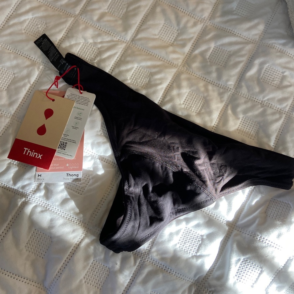 Thinx Period Thong Size M NEW